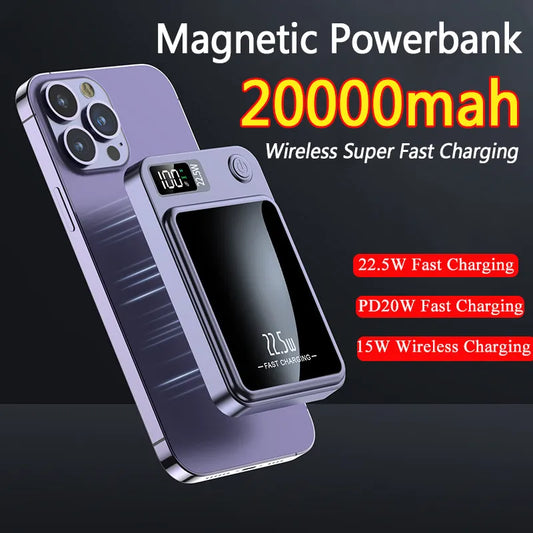 Magnetic Qi Wireless Charger Magnetic Powerbank